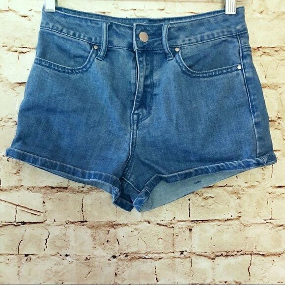 Bullhead super high rise stretch short shorts - Picture 2 of 4